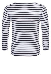 Armor lux LOCTUDY MARINIÈRE - Langærmet T-shirt - blanc/navire