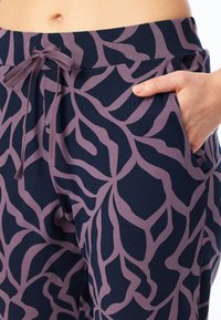 Schiesser MIX RELAX - Pyjamabroek - dunkelblau pflaume