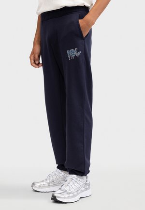 Redefined Rebel TEALEC PANTS LOOSE FIT - Долнище на анцуг - navy