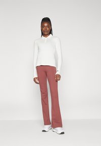Champion ICONS LONG SLEEVE - Hosszú ujjú felső - white