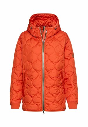 camel active, WASSERABWEISENDE OVERSIZED-JACKE MIT 2-WEGE REISSVERSCHLUSS - Winterjas - pumpkin