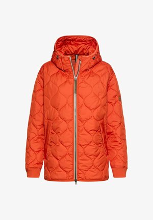 camel active, WASSERABWEISENDE OVERSIZED-JACKE MIT 2-WEGE REISSVERSCHLUSS - Winterjas - pumpkin