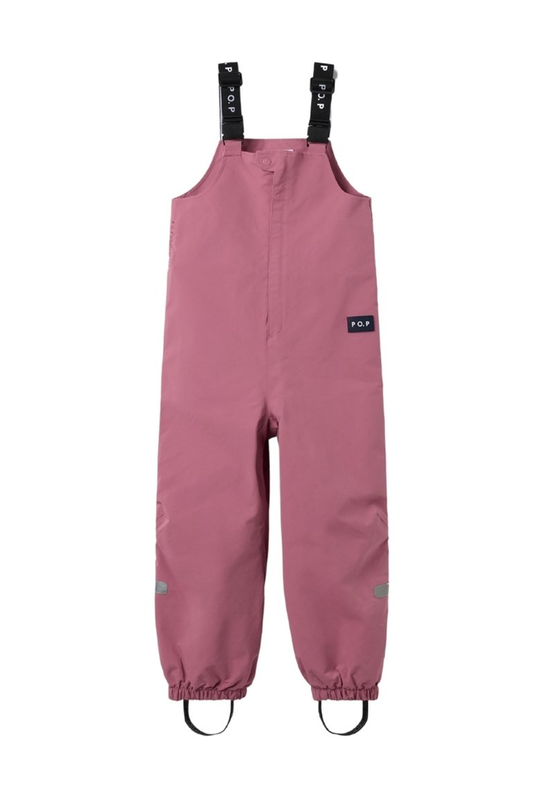 Polarn O. Pyret STORMY SHELL - Rain trousers - clover/pink - Zalando