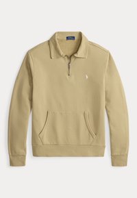 LOOPBACK FLEECE QUARTER-ZIP SWEATSHIRT - Sportinis megztinis - khaki