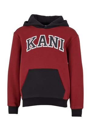 SERIF  JUNIOR - Hanorac - darkred black