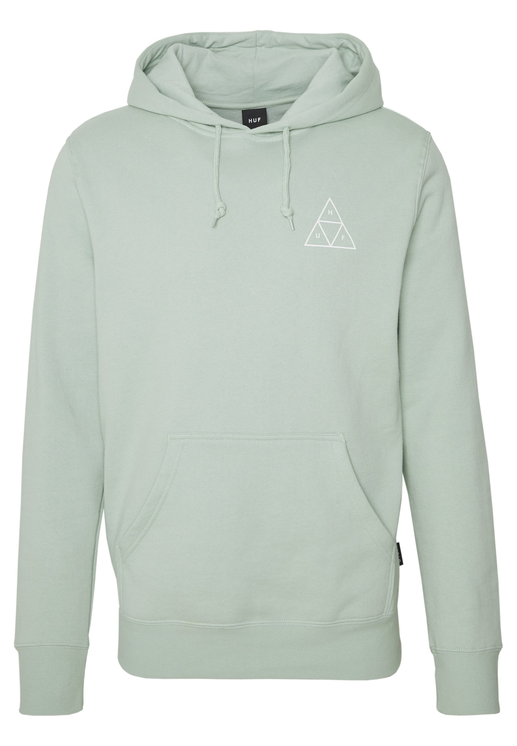 HUF ESSENTIALS HOODIE Hoodie harbor greymintgroen HUF ESSENTIALS HOODIE Hoodie blackZwart Zalando.nl
