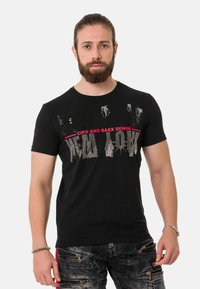 Cipo & Baxx T-Shirt print - black