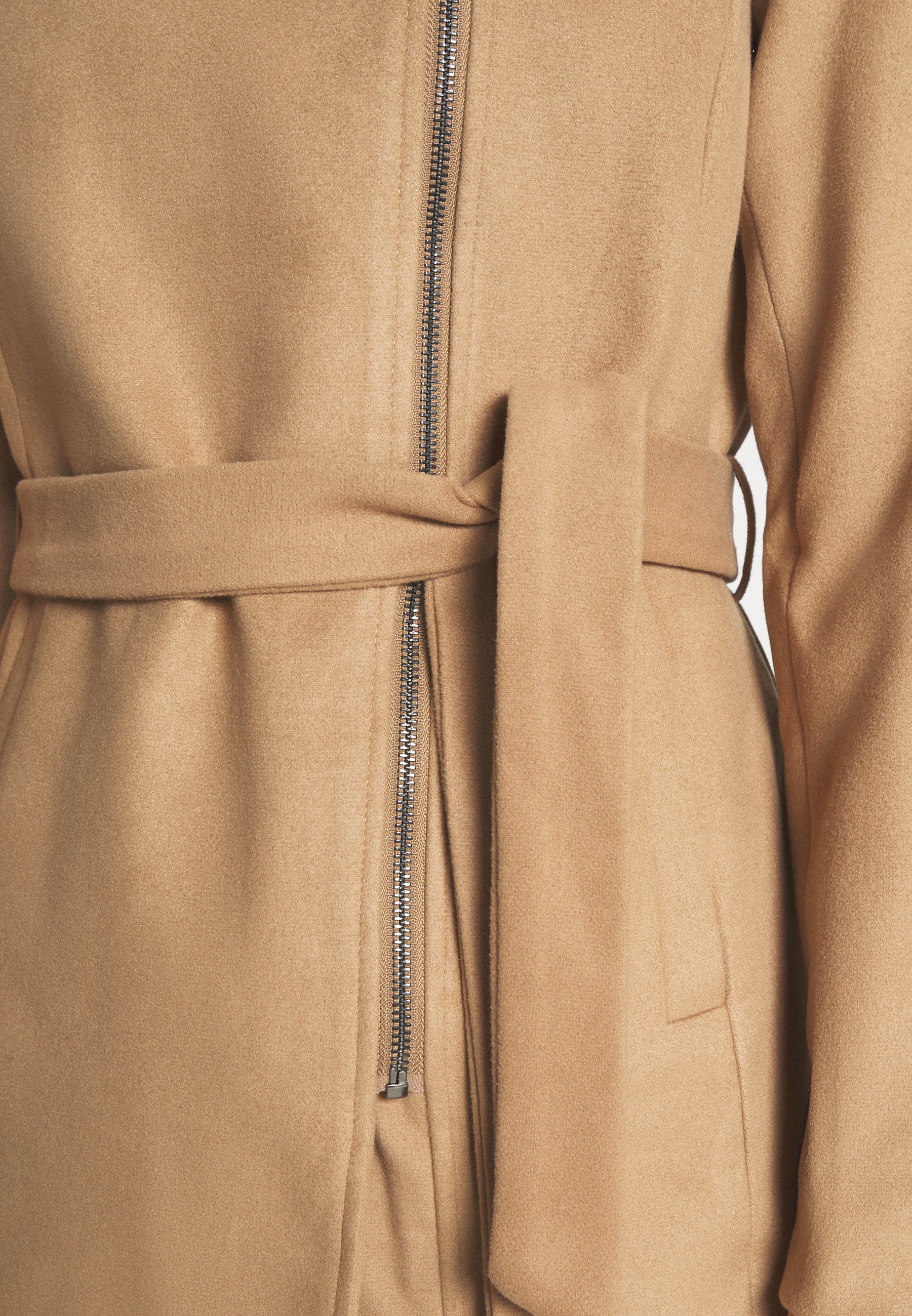zalando camel coat