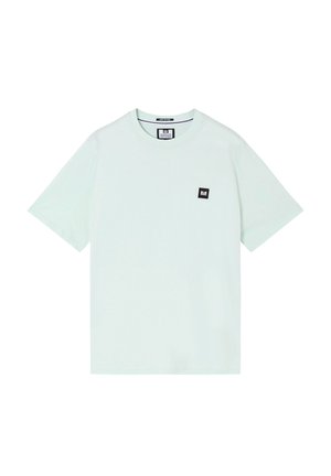Weekend Offender, BROOKLANDS BADGE TEE - T-Shirt basic - amazonite