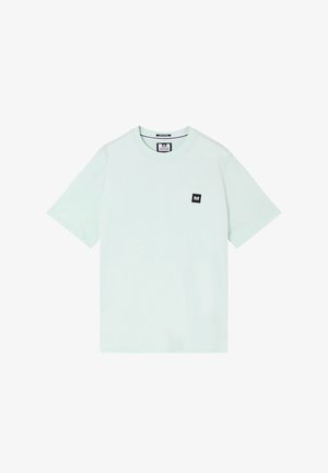 Weekend Offender, BROOKLANDS BADGE TEE - T-Shirt basic - amazonite