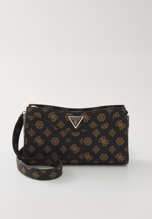 DORYS TOP ZIP CROSSBODY - Cross body bag - mocha