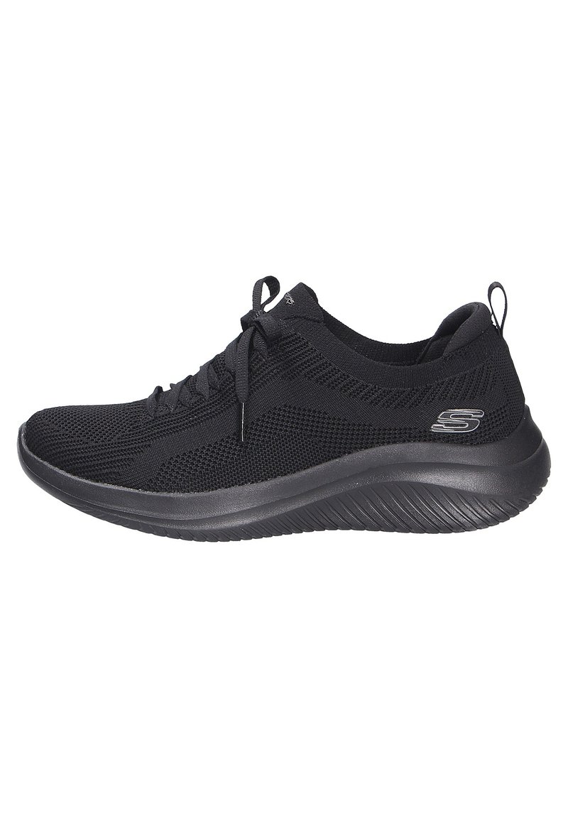 Skechers Sport - ULTRA FLEX  - Joggesko - black knit/trim, Forstørre