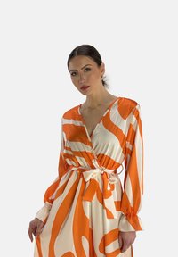 Elara Robe longue - orange