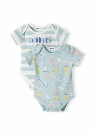 BABY BODYSUITS 2 PACK - Nattdräkt - green white