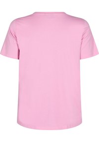 Zizzi MIT BRUSTTASCHE - Marškinėliai su spaudiniu - pink