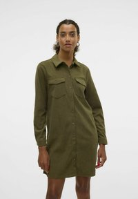 Robe chemise - olive night
