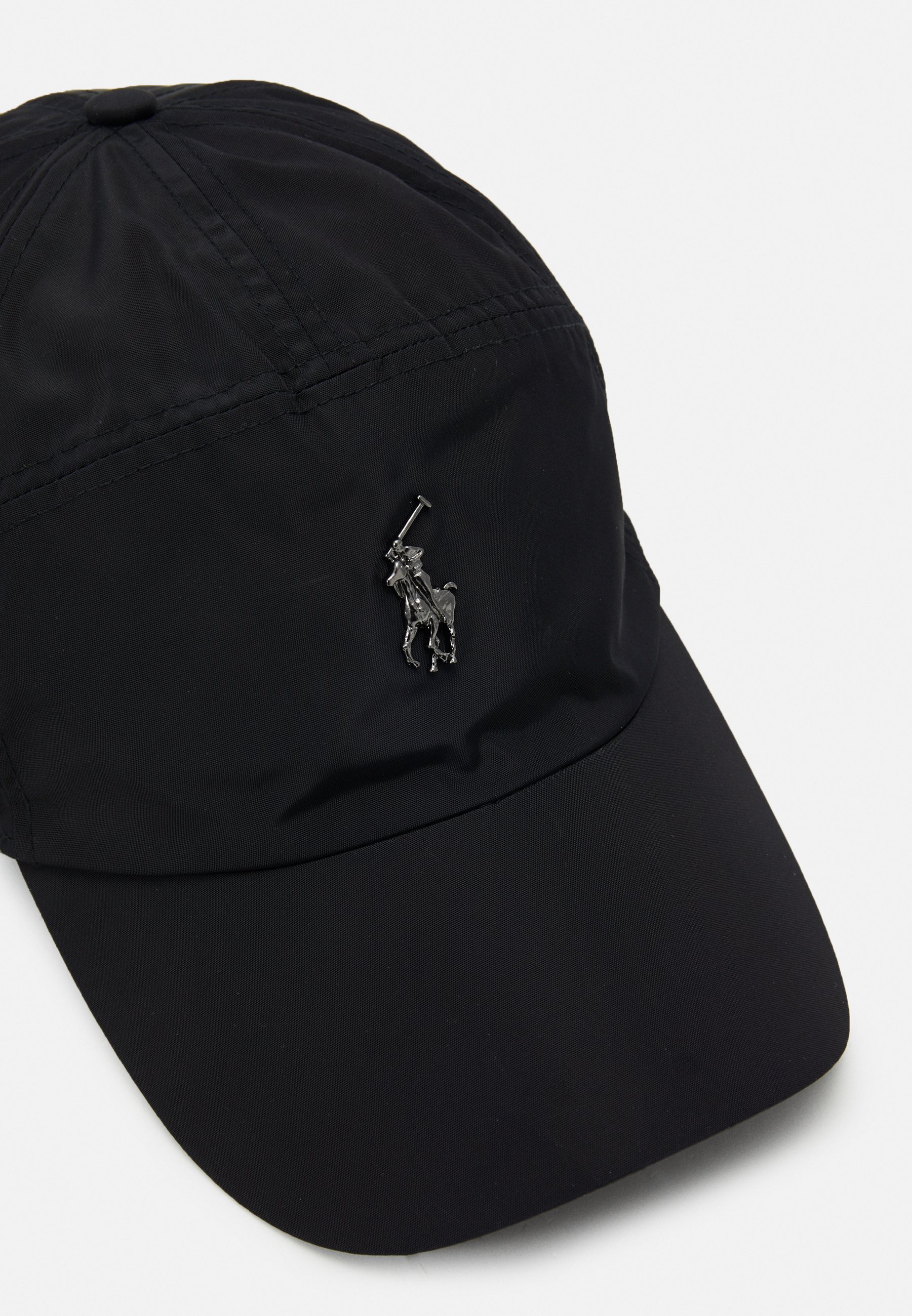 black polo cap