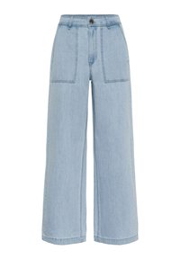 GWYNNETHSZ  - Vaqueros a campana - light blue denim