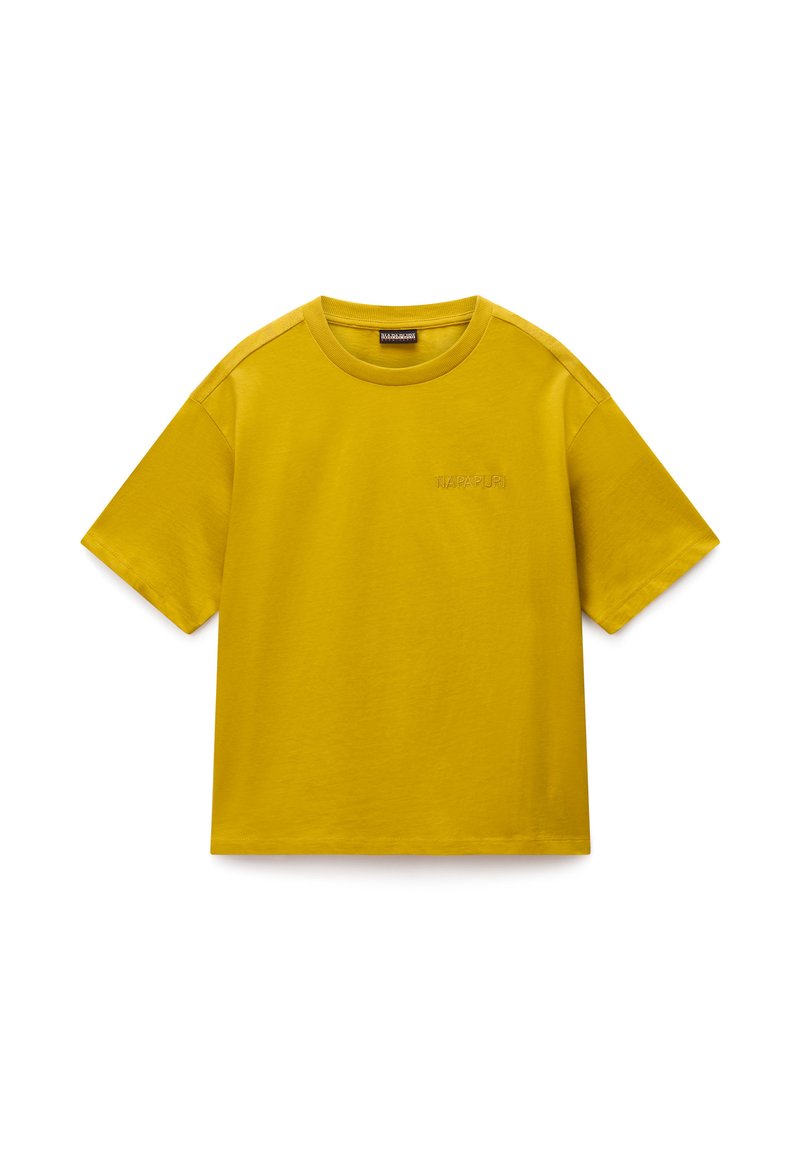 Napapijri T-shirt print geel