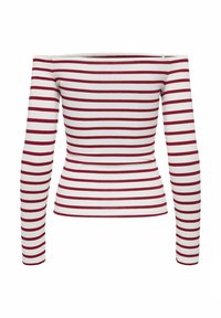 ONLY ONLLUCA BOATNECK BOX - Μπλούζα με μακριά μανίκια - cloud dancer