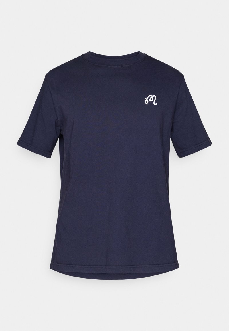 Malbon T-shirt print donkerblauw