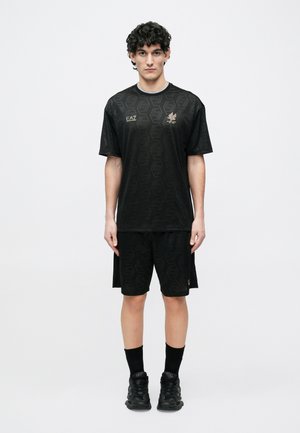 TRAIN SOCCER GRAPGIC MATCH - Treniņtērps - black