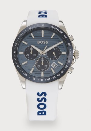 BOSS STRIKE - Käekell - white/blue/silver-coloured