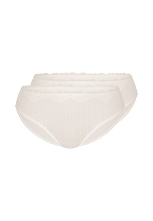 SLIP JACQUARD 2ER PACK - Slip - ivory
