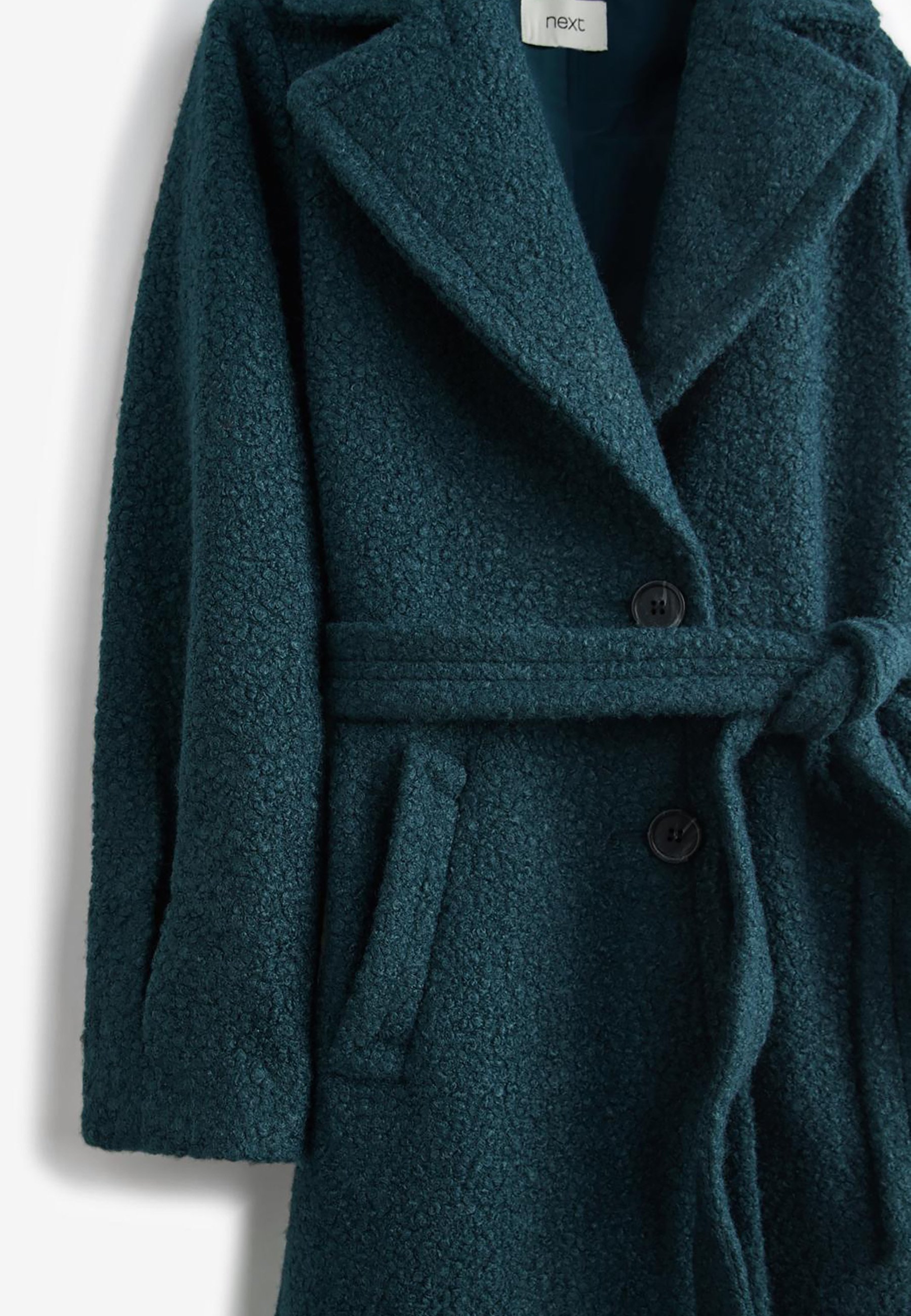 next teal coat