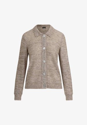 GOLDNER, STRICKJACKE PETITE - Vest - camel