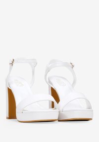 Bosanova Sandalias de tacón - blanco
