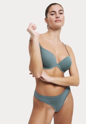 3PACK  - Thong - smokey green