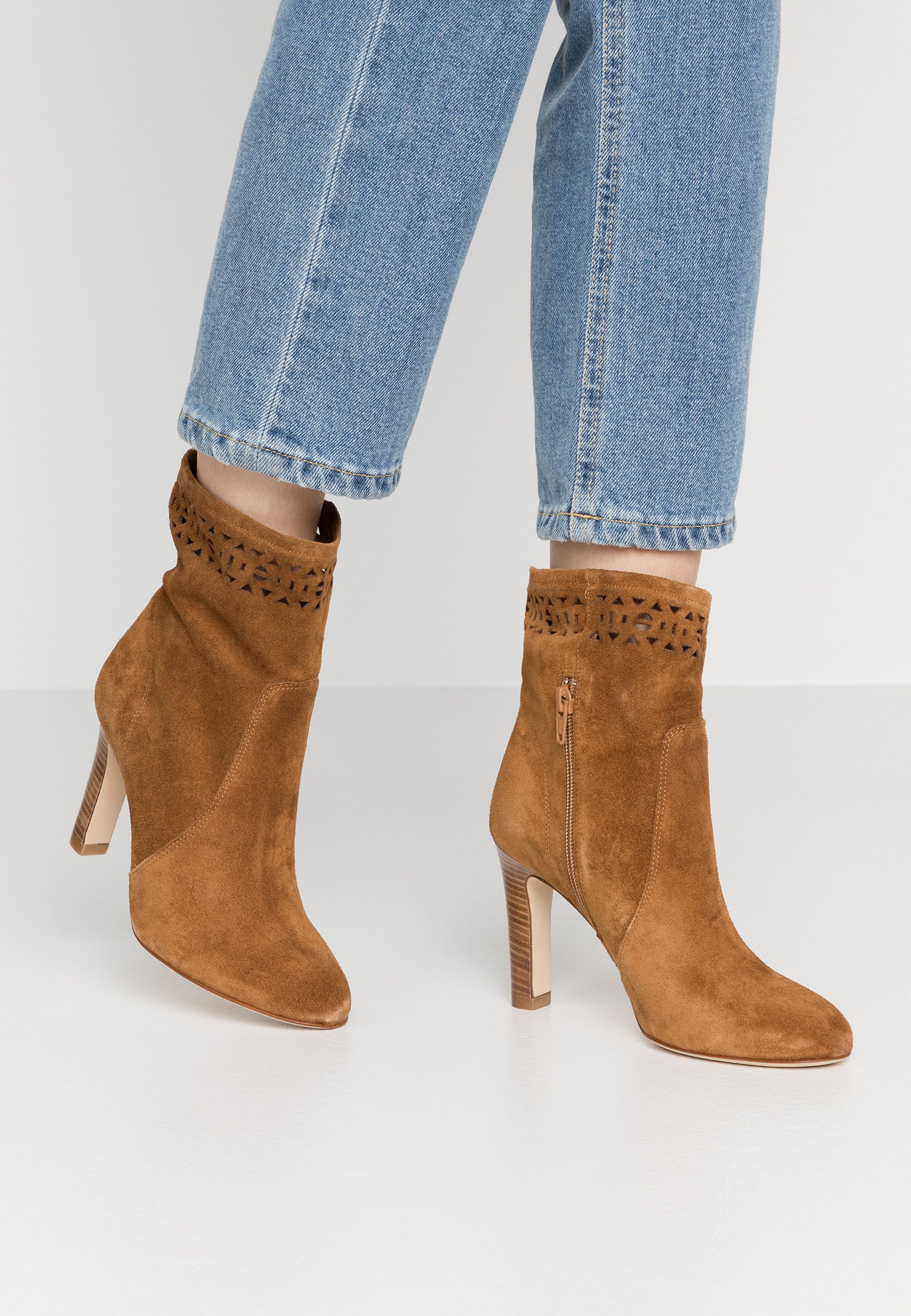 san marina bottines marron