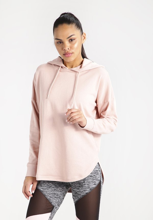 OVERSIZED - Kapuzenpullover - light rose