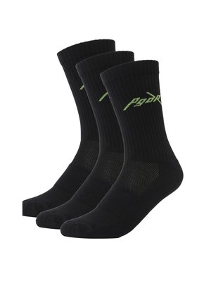 3 PACK - Calze - black flash green
