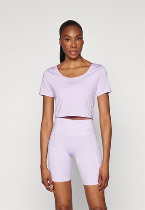 Nike Performance ONE CLASSIC - Spordi T-särk - lilac bloom/black