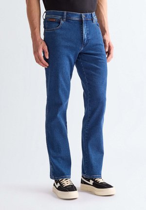 Wrangler TEXAS - Straight leg -farkut - midnight shadow