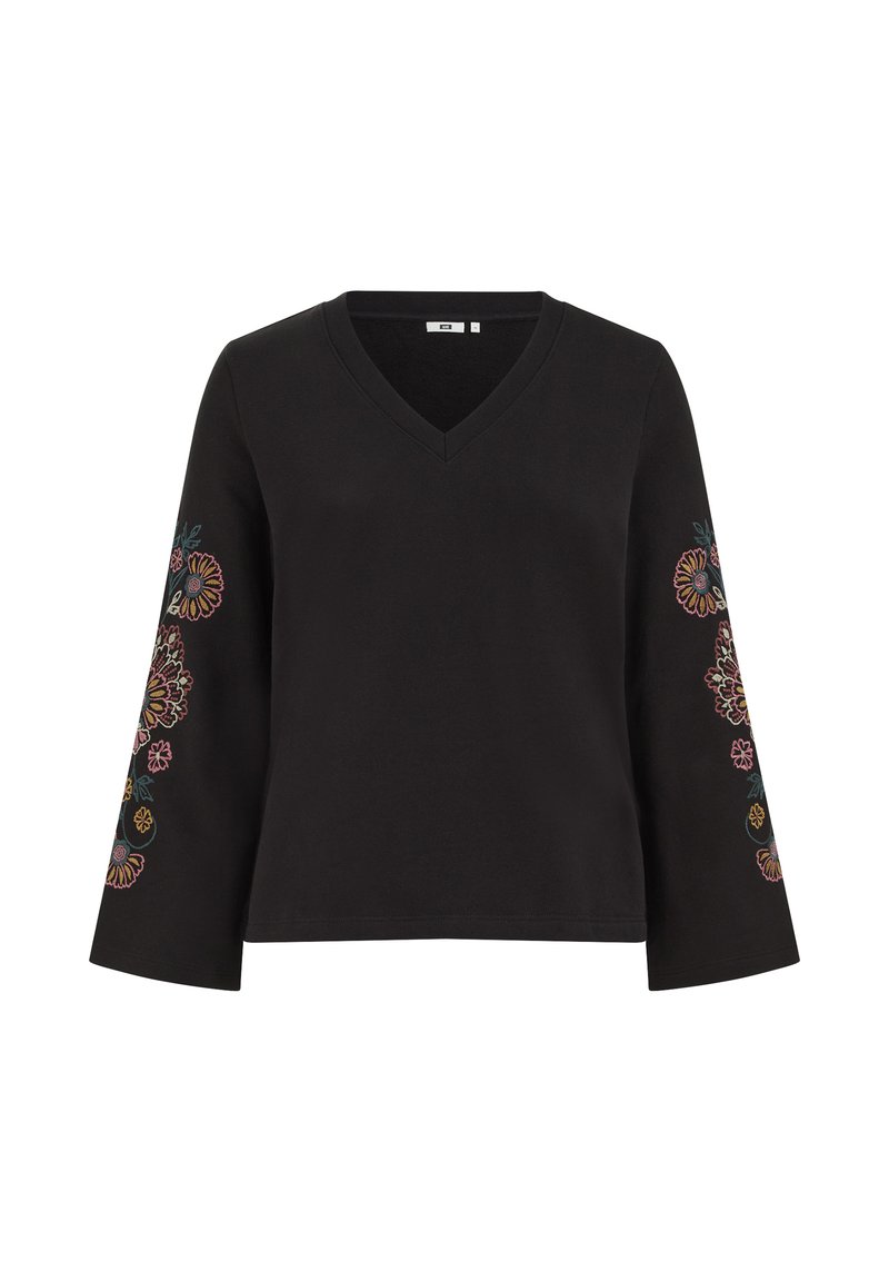 WE Fashion CURVE - Melegítőfelső - black