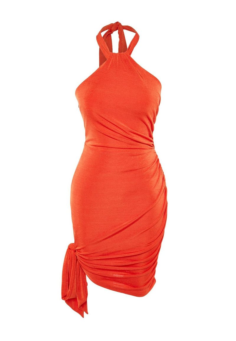 Trendyol Cocktailjurk oranje