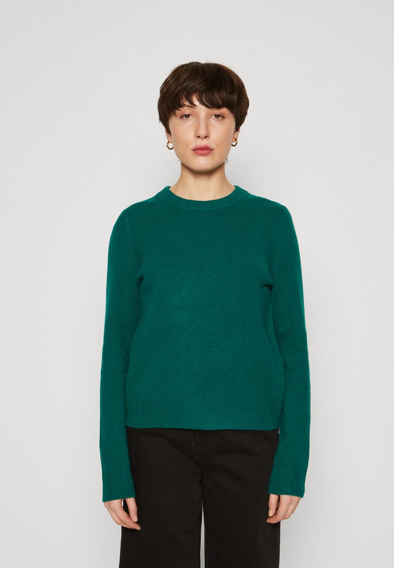 Pull GAP Vert Foncé Taille S - Manches 3/4, En Mélange Coton, Occasion En Très Bon état
