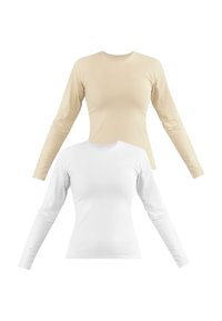 Unausgewählt, beige weiß