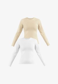 Unausgewählt, beige weiß