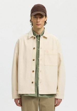 Selected Jeansjacke - ecru