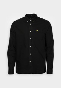 REGULAR FIT LIGHT WEIGHT OXFORD - Button down-skjorte - jet black