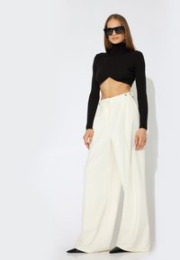 Koton PALAZZO  - Broek - off white