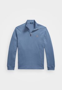 ESTATE RIB QUARTER ZIP PULLOVER - Strickpullover - capri blue