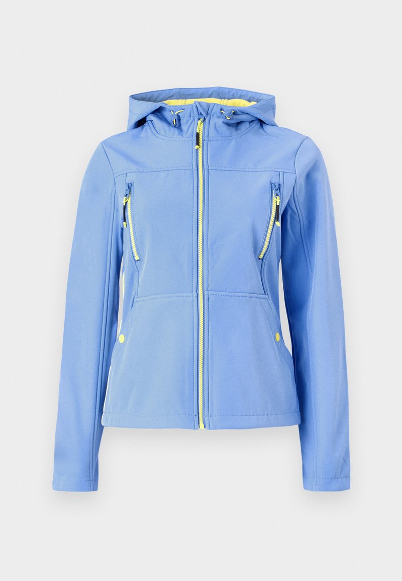 Tom Tailor Denim Softshelljas lichtblauw