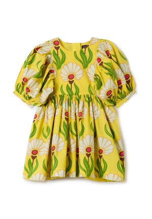 Freizeitkleid - lemon yellow