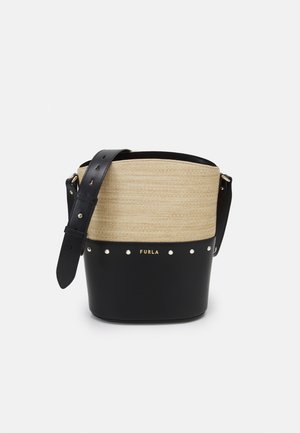 SHARE BUCKET BAG - Torebka - deserto/nero