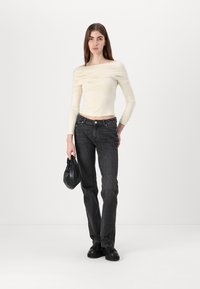 Gina Tricot Topper langermet - turtledove